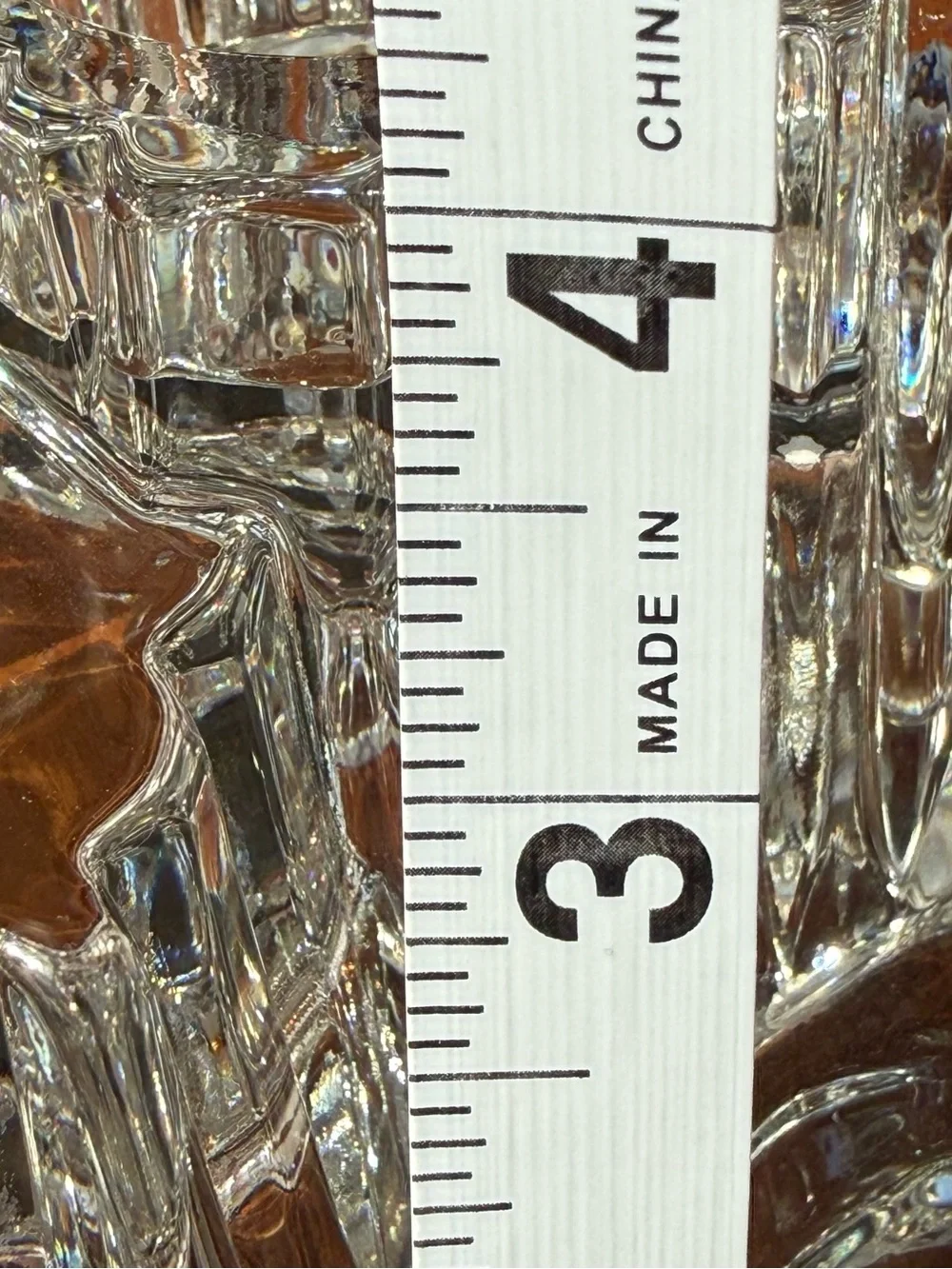 Vintage PartyLite Crystal Castle 5 Tier Tealight Candle Holder Germany
